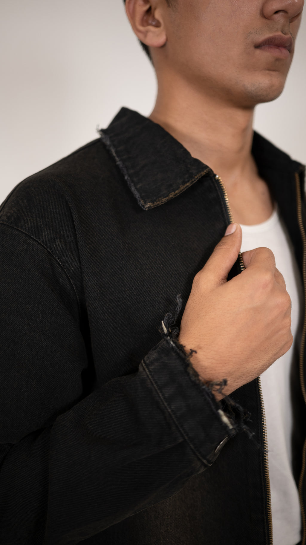 Brown Over Dyed Jacket