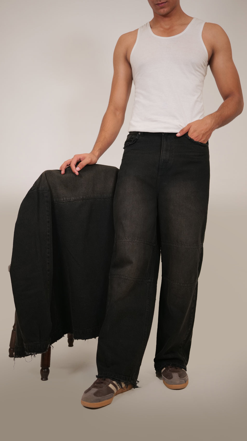 Brown OD Jeans Baggy