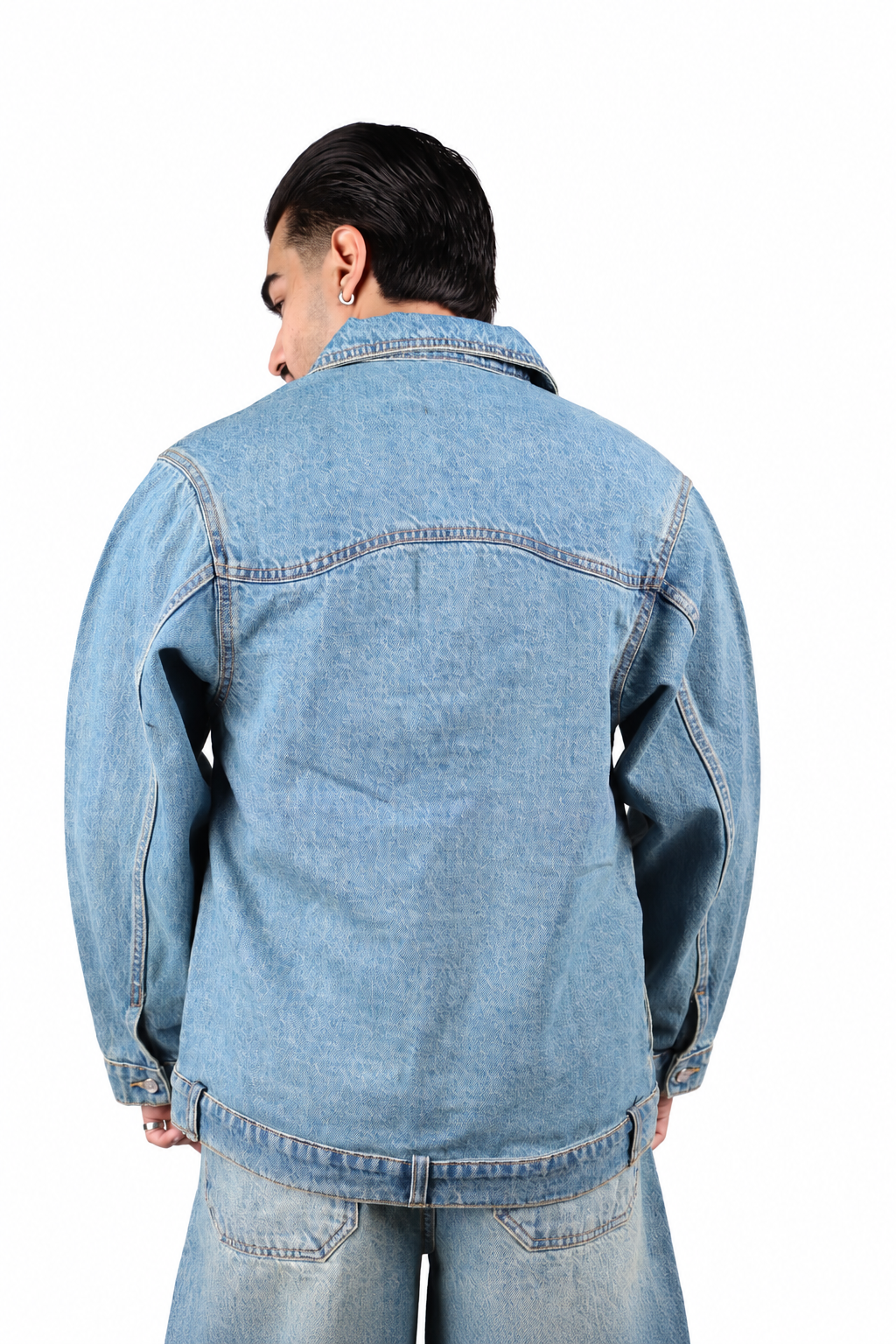 Vintage Blue Trucker Denim Jacket