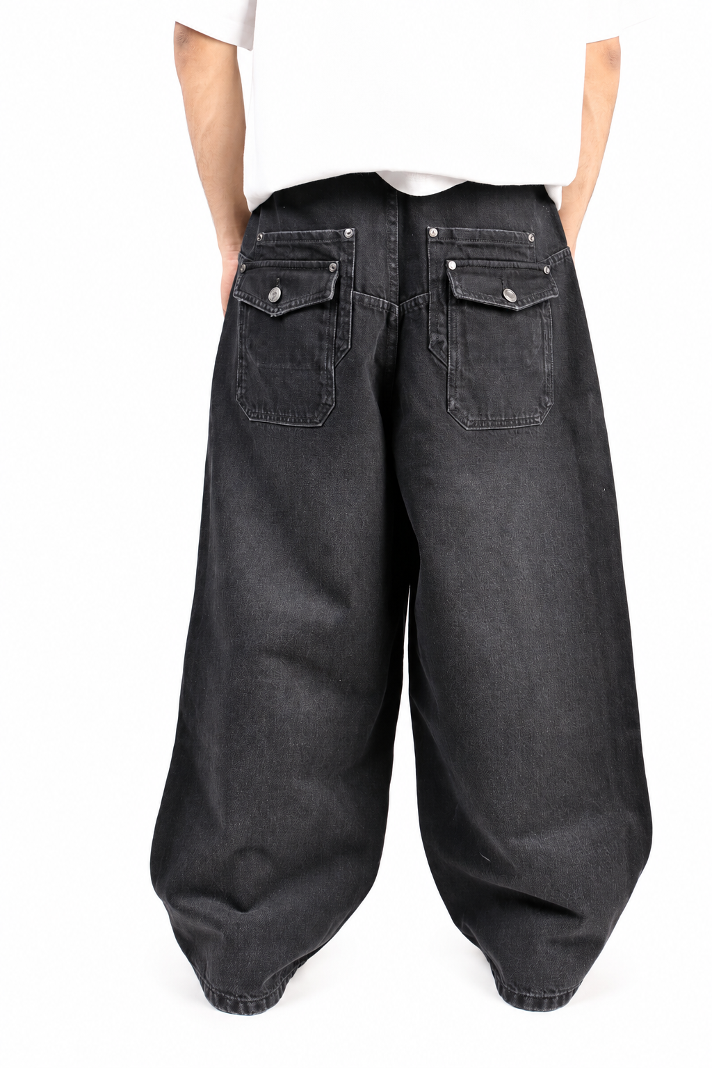 Double Pocket Distortion Jeans