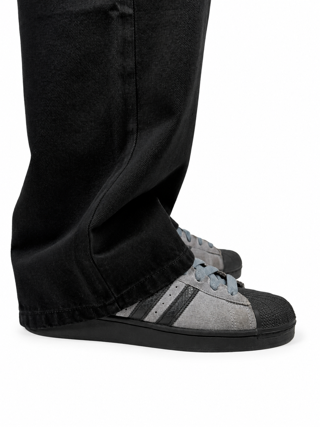 Core Black Baggy Jeans