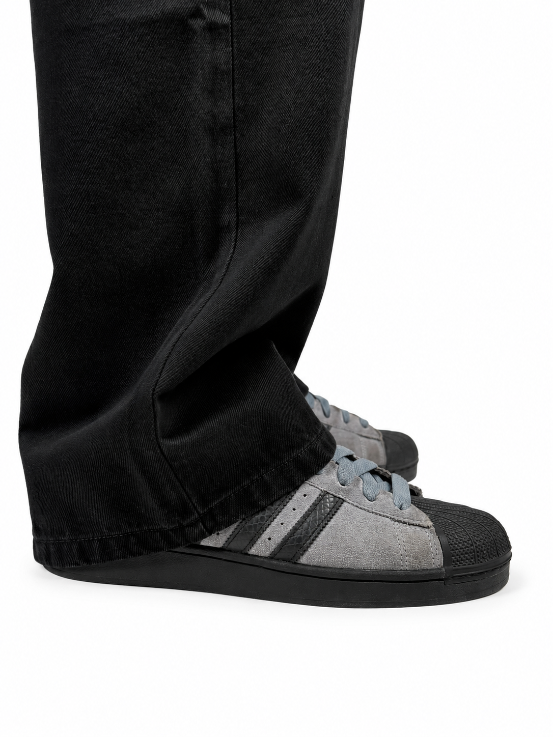 Core Black Baggy Jeans