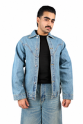 Vintage Blue Trucker Denim Jacket